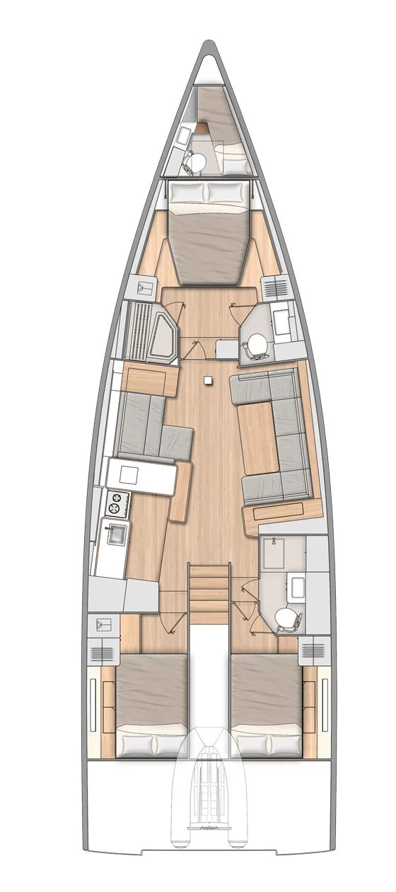 Oceanis Yacht 54 (White Bird)  - 2