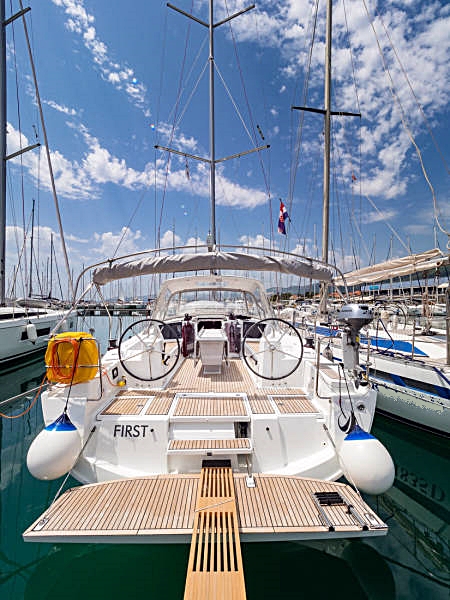 Photo #7 - Oceanis 41.1 (First) in Rogoznica - 38938