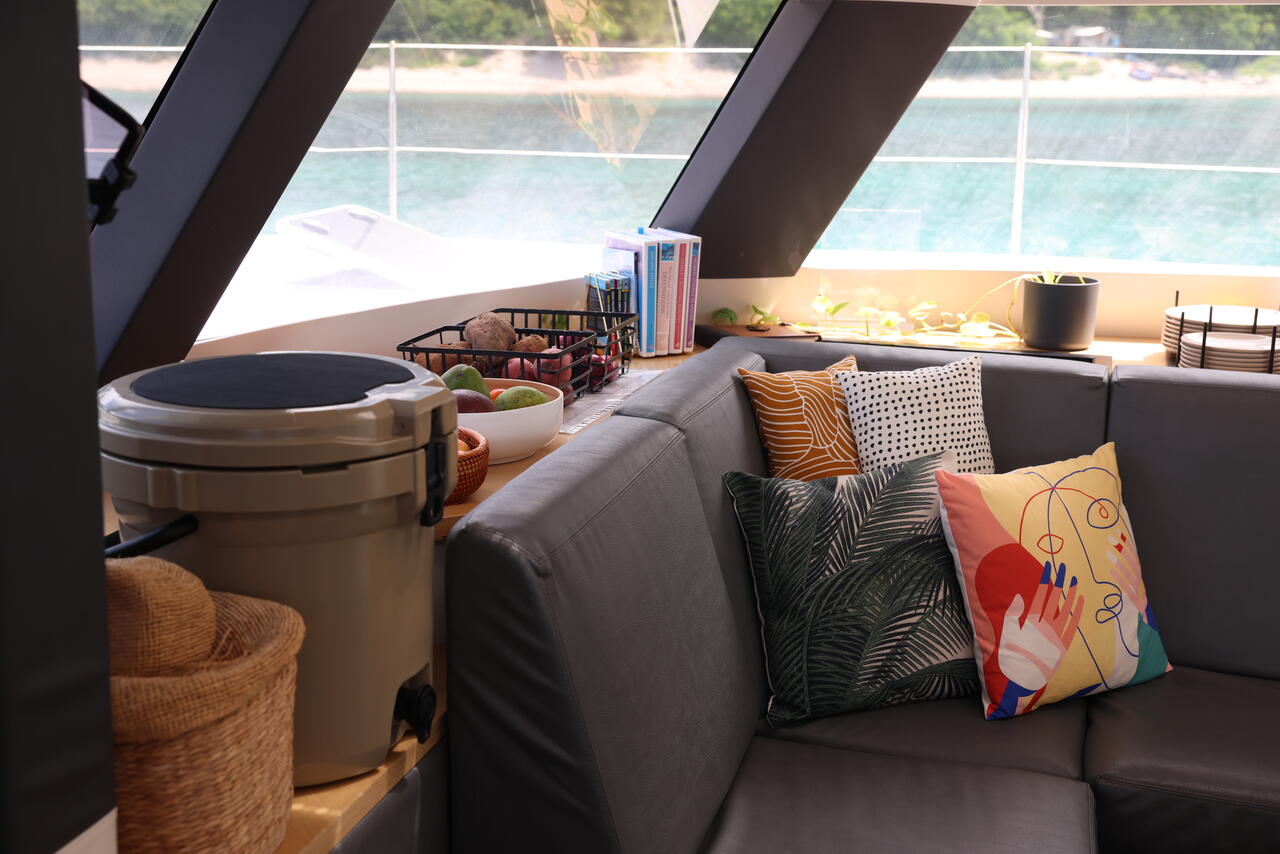 Photo #14 - Fountaine Pajot Saba 50 - 5 + 2 cab. (Purpose) en Port de Plaisance - 38985