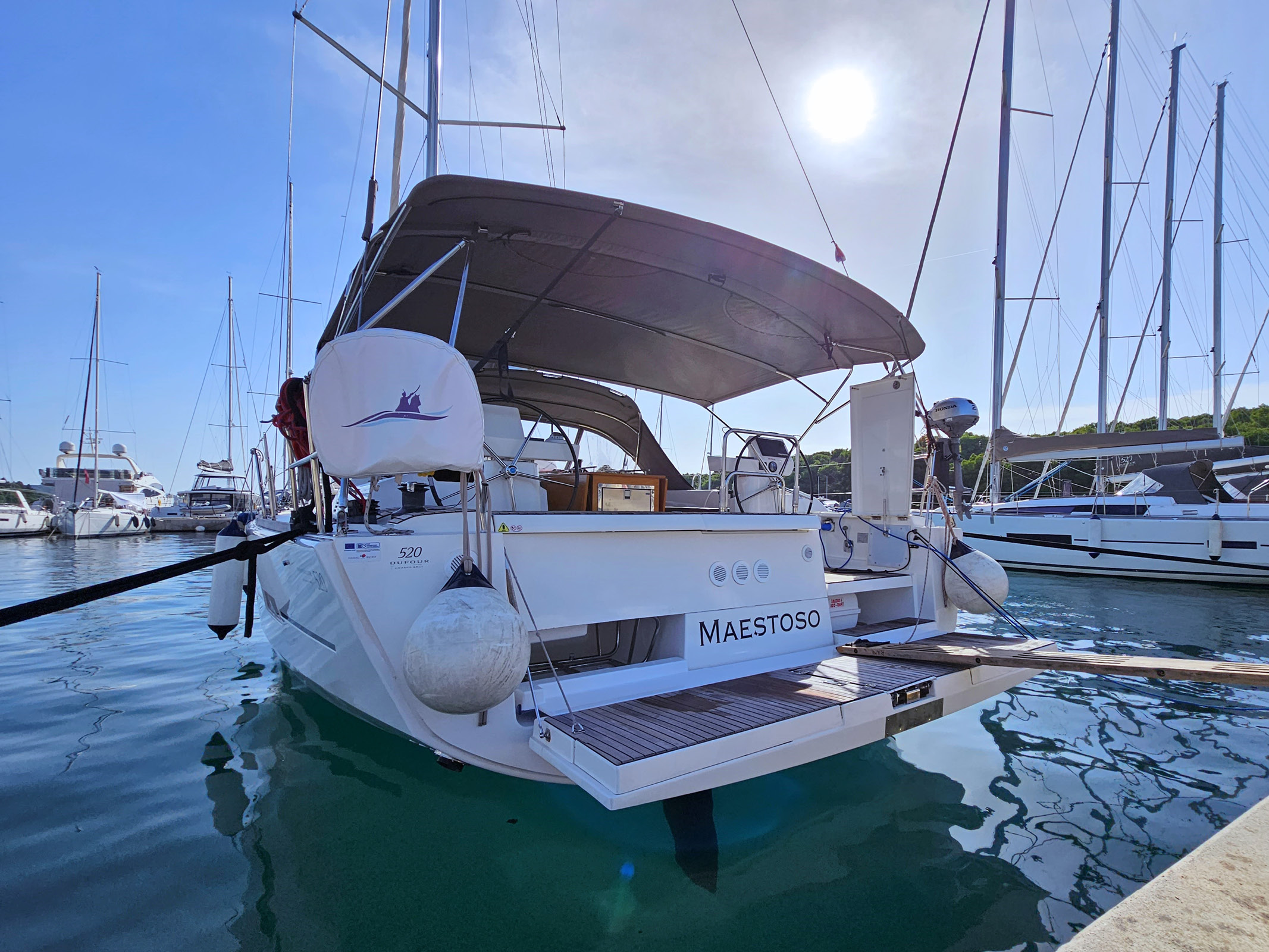 Photo #15 - Dufour 520 GL (Maestoso) en Rogoznica - 39128