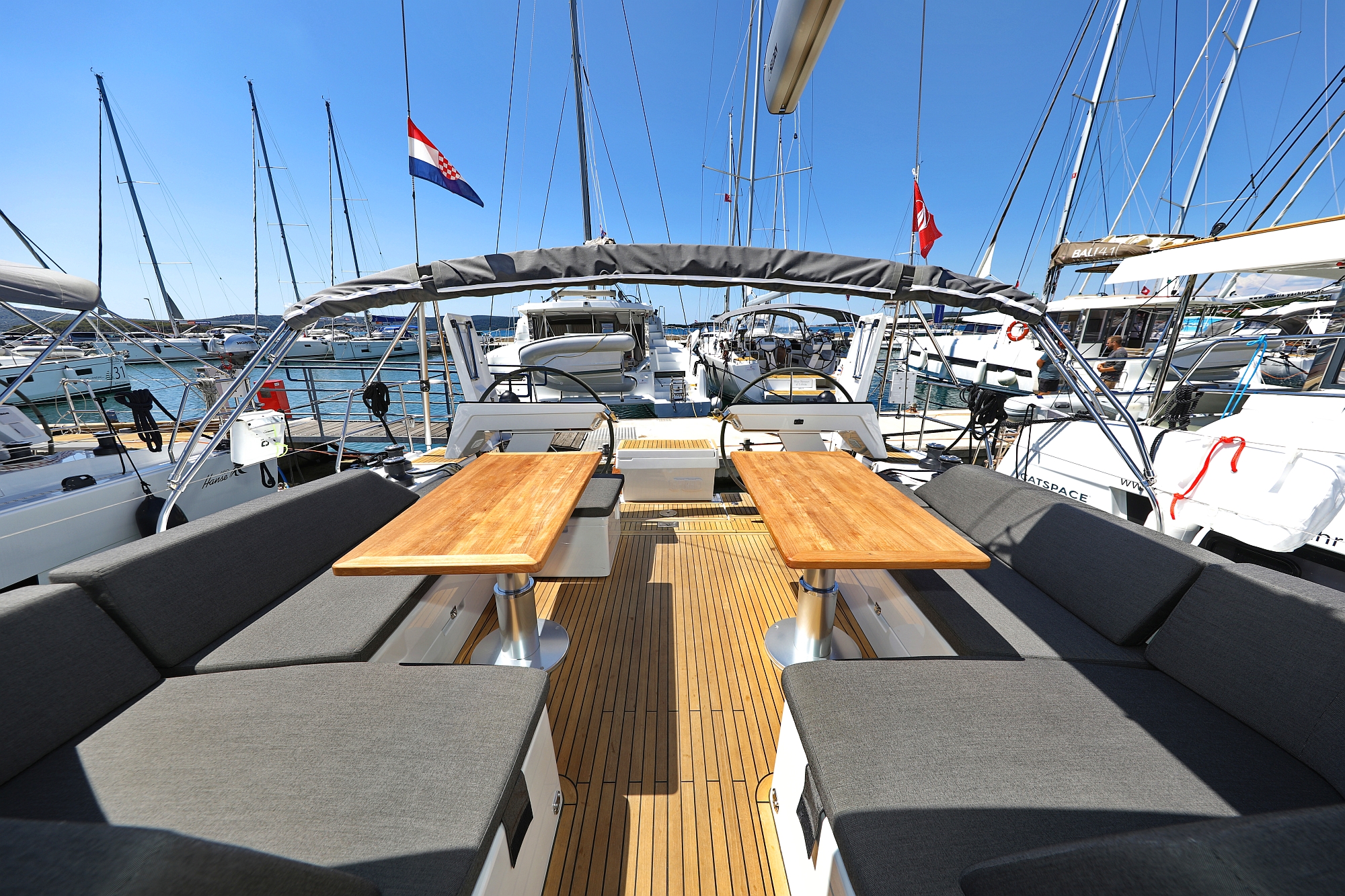 Photo #5 - Hanse 460 - 4 cab. (Lucija - OW) en Biograd - 39180