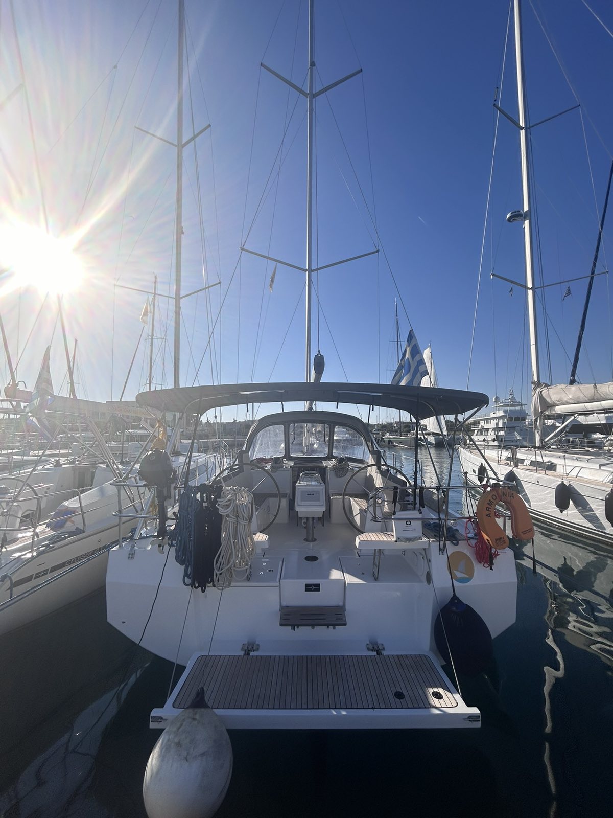 Photo #3 - Bavaria C42 (Harmonia) in Rhodes - 39301