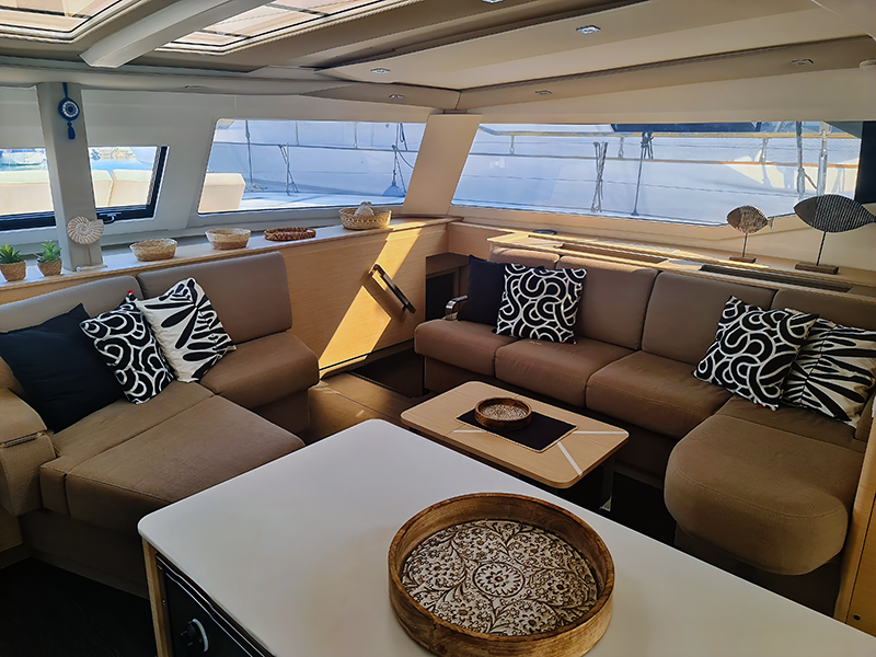 Photo #10 - Fountaine Pajot Aura 51 - 6 + 1 cab (Breezer) in Mykonos - 39313