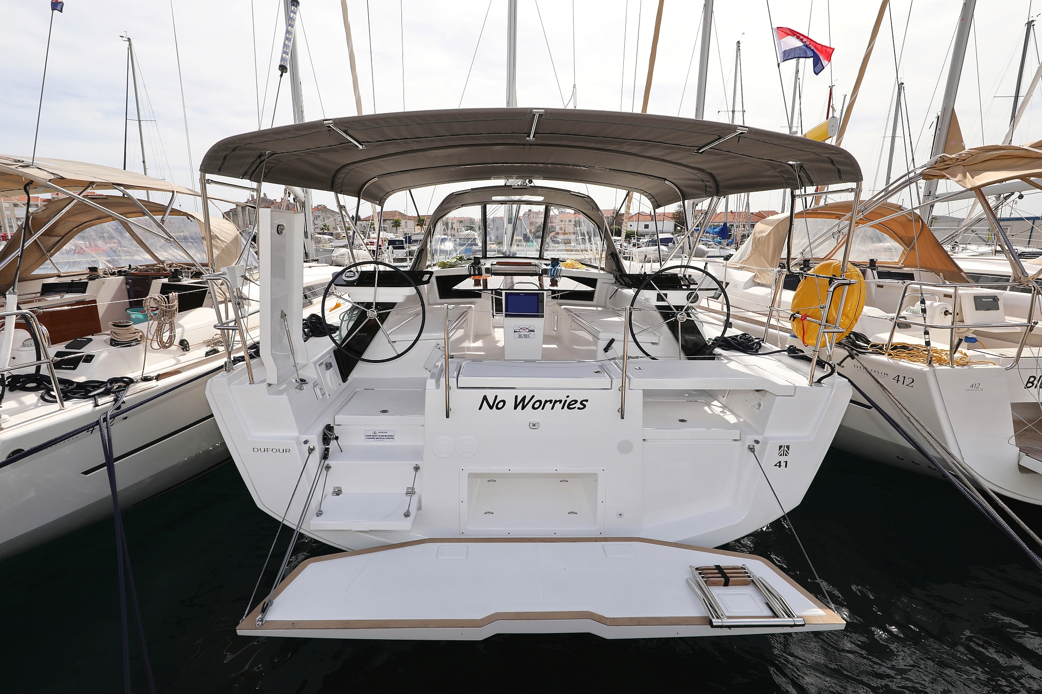 Photo #3 - Dufour 41 - 3 cab. (No Worries) in Biograd - 39339
