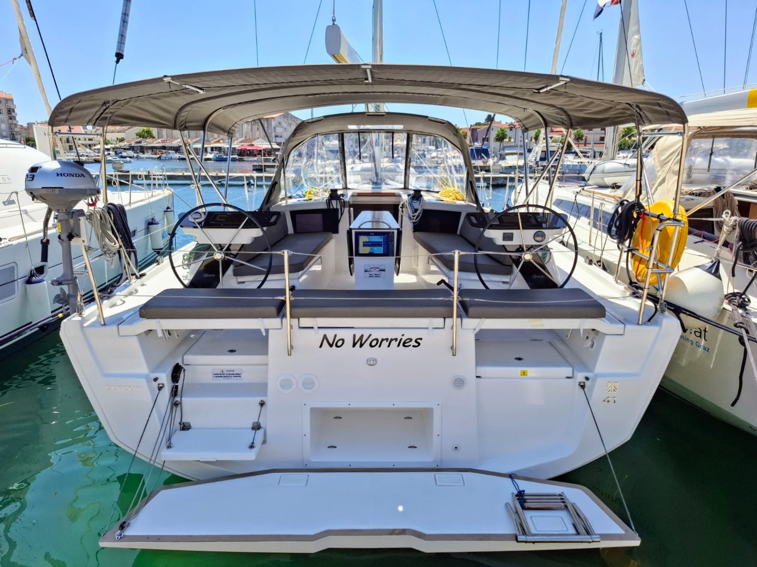 Photo #4 - Dufour 41 - 3 cab. (No Worries) in Biograd - 39339