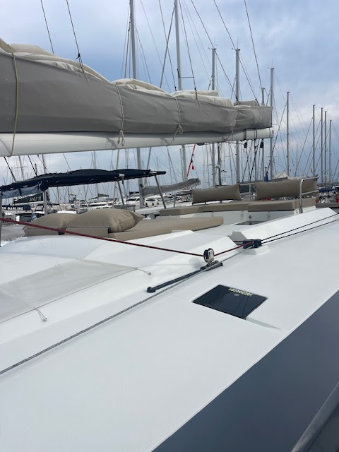Photo #6 - Fountaine Pajot Saona 47 Quintet - 5 + 1 cab. (Red Rose) in Mykonos - 39353