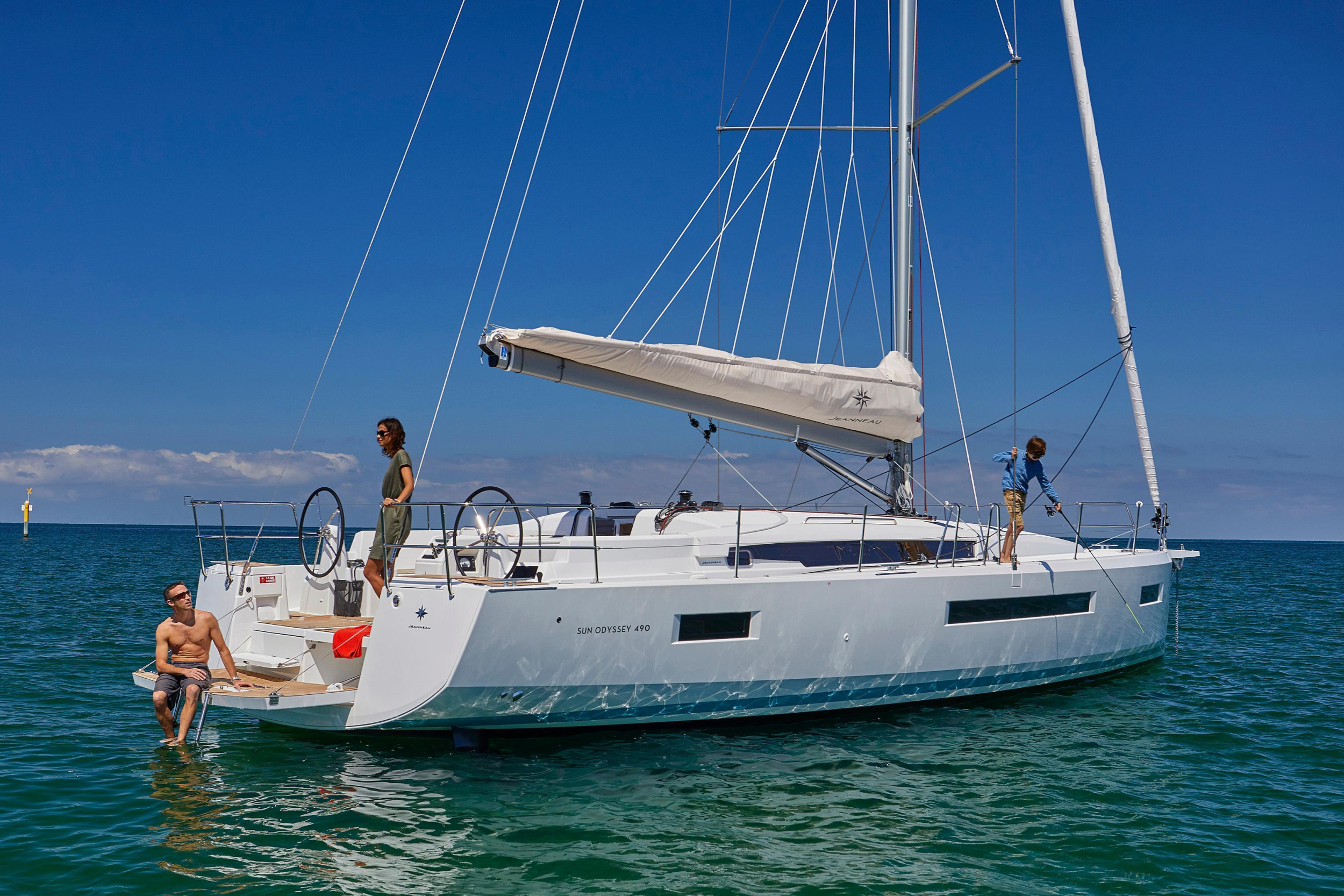 Photo #4 - Sun Odyssey 490 - 4 + 1 cab. (Pnoe) en Nikiti - 39386