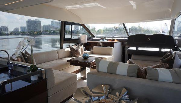 Photo #7 - Prestige 590 Flybridge - 3 + 1 cab. (La Dolce Vita II) in St. Petersburg - 39452