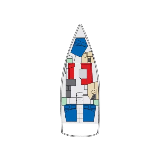 Oceanis 41.1 (Nina)  - 17
