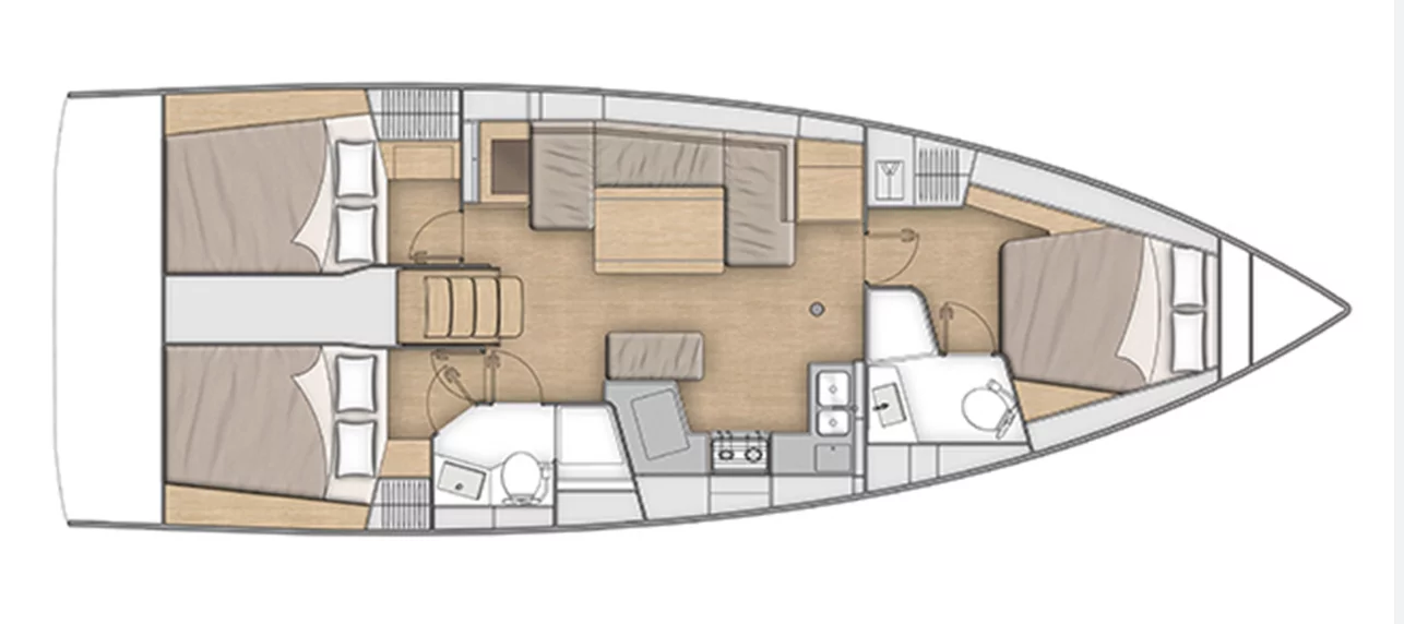 Oceanis 40.1 - 3 cab. (Gia)  - 8