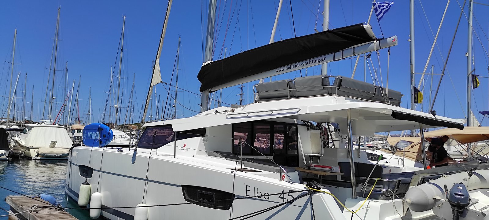 Photo #4 - Fountaine Pajot Elba 45 - 4 + 2 cab. (Kon-tiki) en Lavrion - 39936