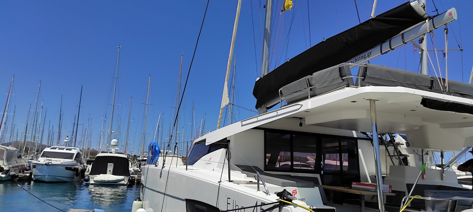 Photo #6 - Fountaine Pajot Elba 45 - 4 + 2 cab. (Kon-tiki) en Lavrion - 39936