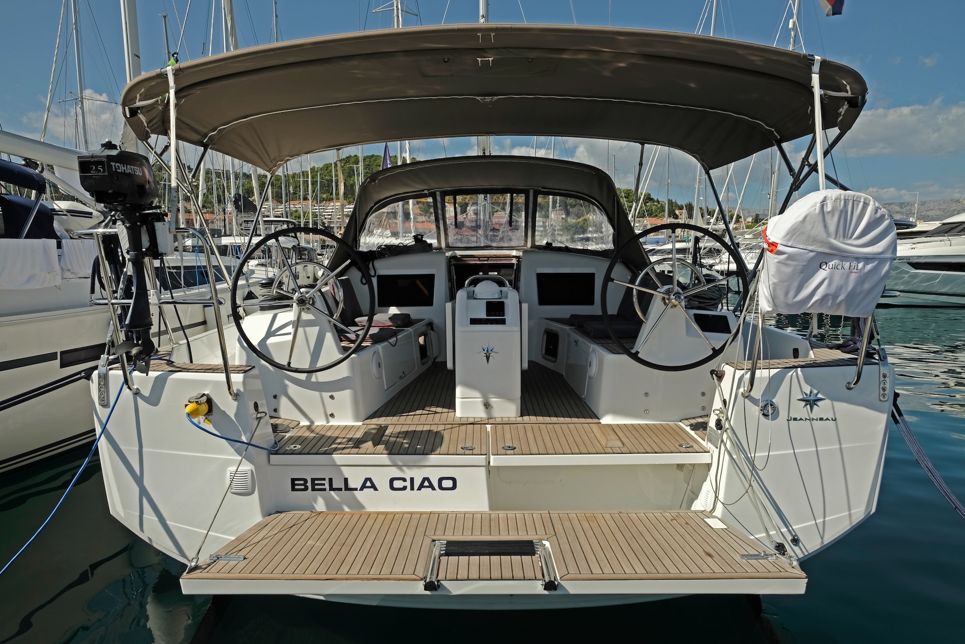 Photo #12 - Sun Odyssey 410 - 3 cab. (Bella Ciao) in Split - 40397