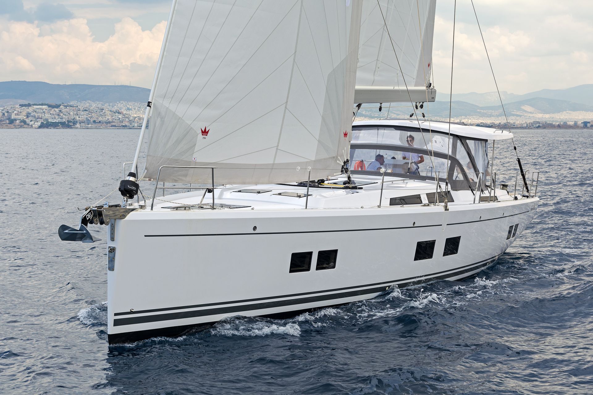 Photo #5 - Hanse 548 - 4 + 1 cab. (Joy) in Lefkada - 40490