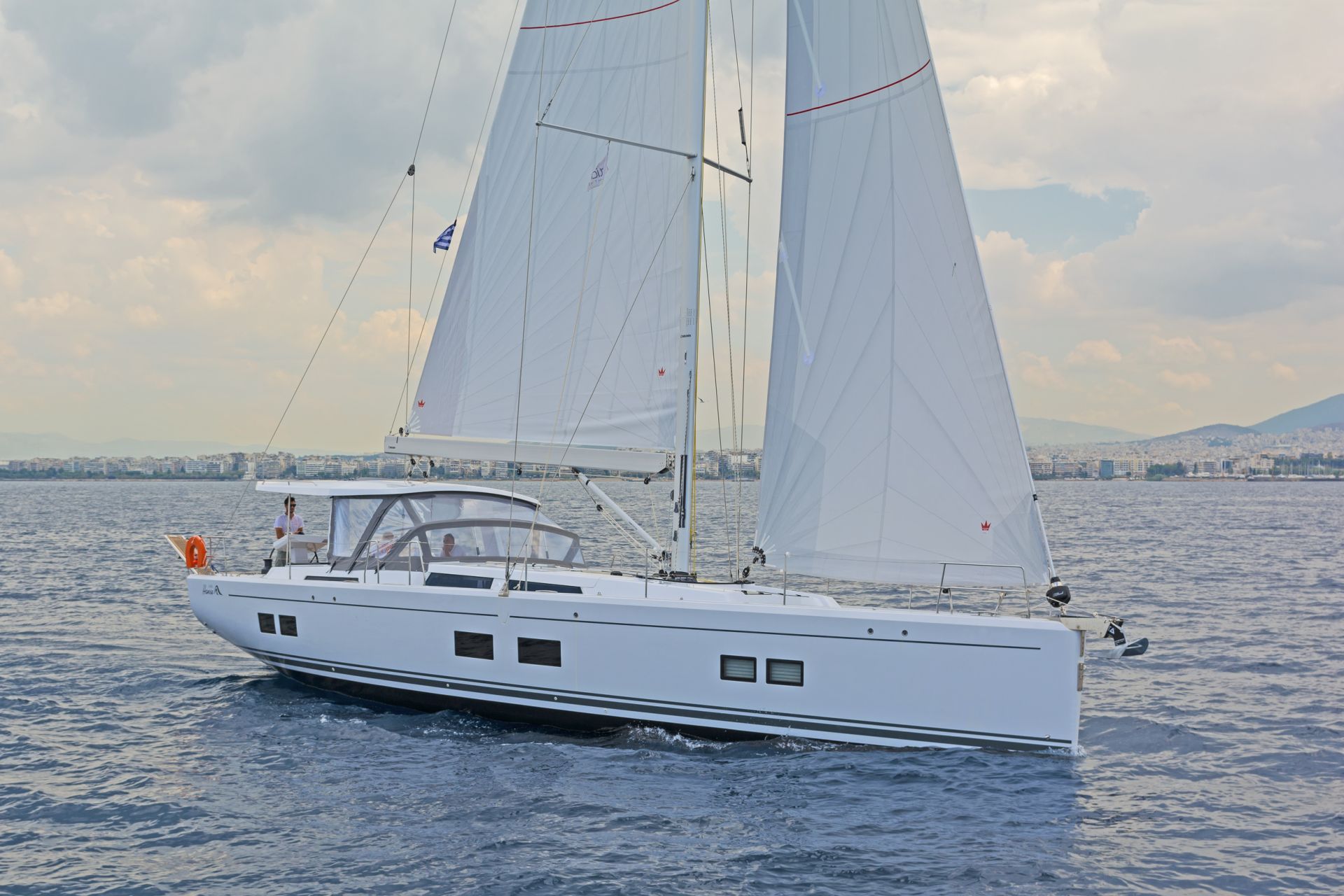 Photo #6 - Hanse 548 - 4 + 1 cab. (Joy) in Lefkada - 40490