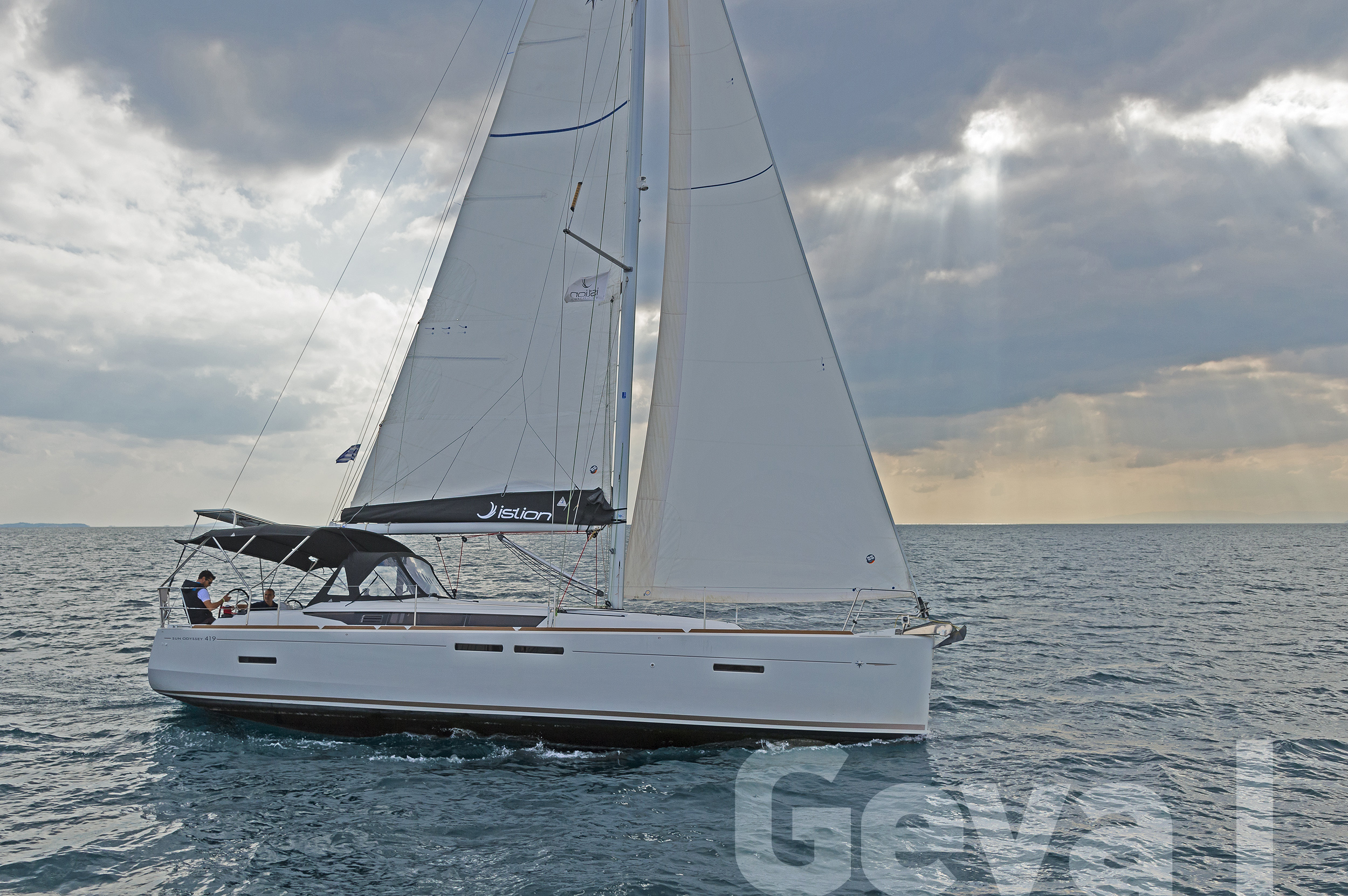 Photo #5 - Sun Odyssey 419 - 3 cab. (Geva I) in Rodi - 40493