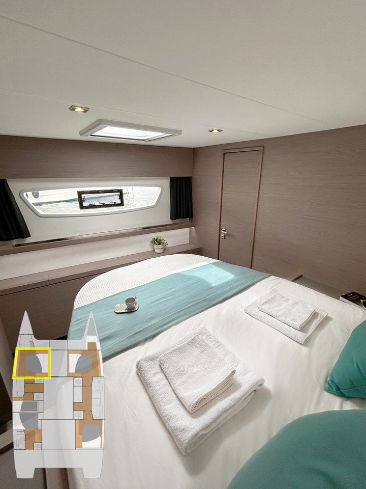 Photo #23 - Fountaine Pajot Tanna 47 - 5 + 1 cab. (Smart Way) en Marmaris - 40515