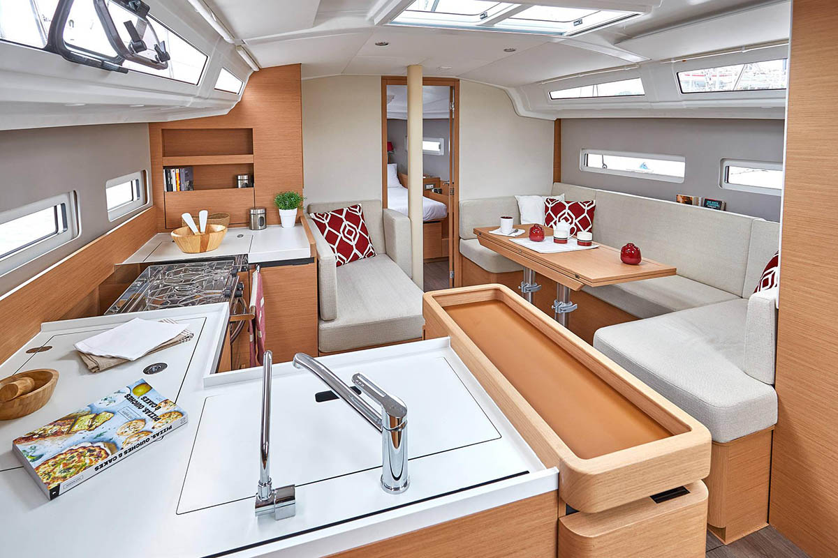 Photo #10 - Sun Odyssey 410 - 3 cab. (Hygge) en Elliniko - 40522