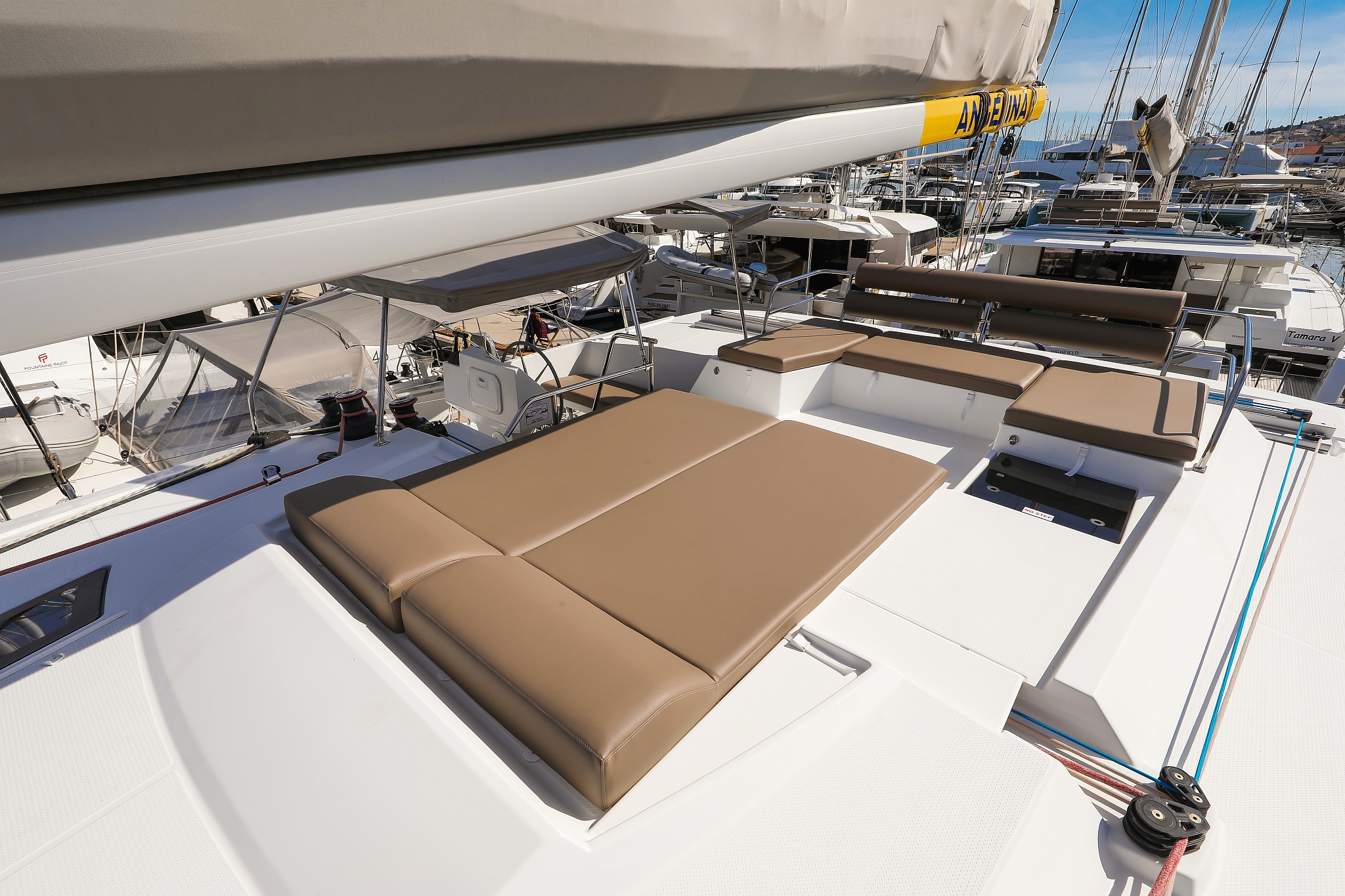 Photo #10 - Fountaine Pajot Saona 47 Quintet - 5 + 1 cab. (Tamara V) en Trogir - 40604