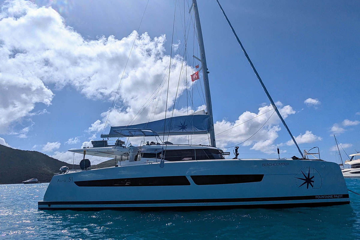 Photo #4 - Fountaine Pajot Aura 51 - 6 cab (Beachcomber) in Nanny Cay - 40867