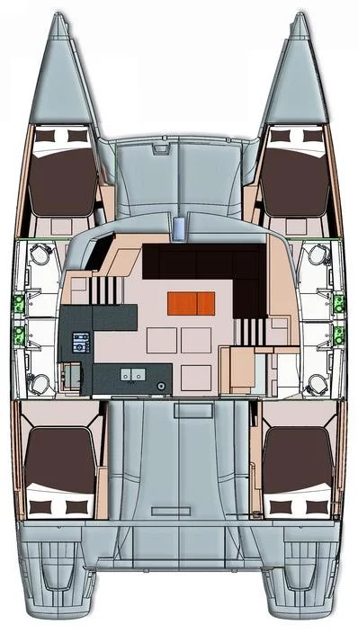 Helia 44 - 4 cab. (Sweet & Salty)  - 1