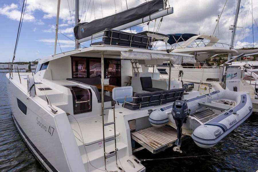 Photo #7 - Fountaine Pajot Saona 47 Quintet - 5 + 1 cab. (Sun and Stars) en St. Thomas - 41005
