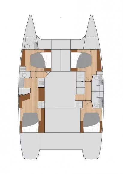 Fountaine Pajot Saba 50 - 4 cab. (Vayu)  - 1