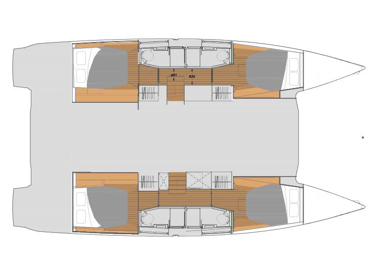 Photo #15 - Fountaine Pajot Elba 45 - 4 cab. (Alternate Current) in Road Town - 41177