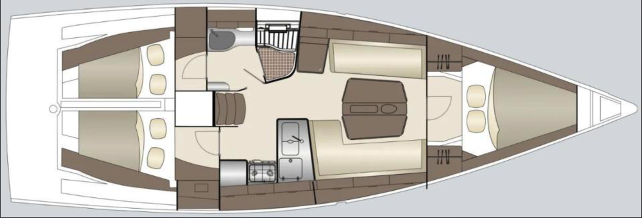 Photo #2 - Dehler 38 SQ (Lieutenant Dan) in Krk - 41264