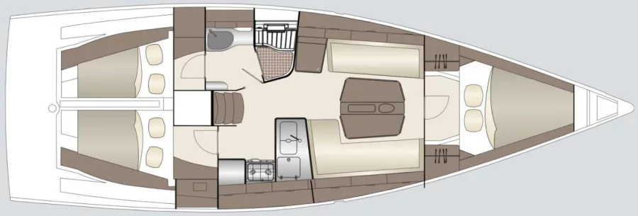 Dehler 38 SQ (Lieutenant Dan)  - 1