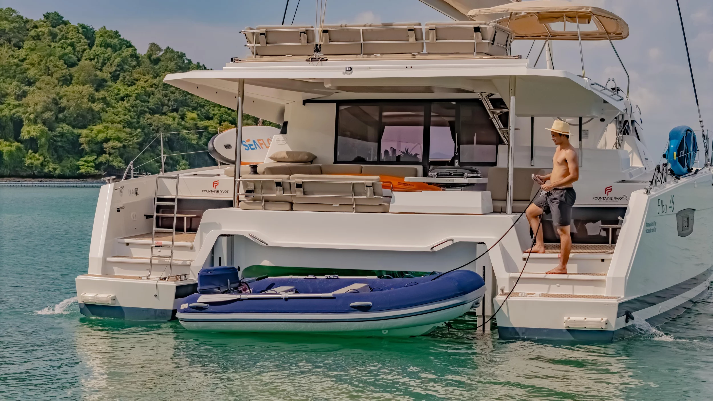 Fountaine Pajot Elba 45 - 3 + 2 cab. (Chammak Challo)  - 16