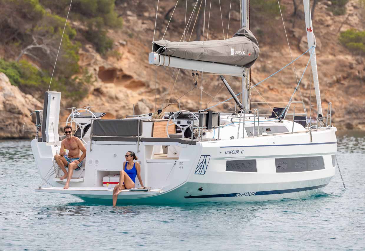 Photo #23 - Dufour 41 Performance - 3 cab. (Leni) in Biograd - 41295
