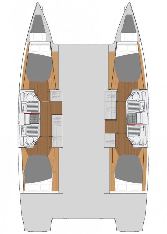 Fountaine Pajot Astrea 42 - 4 + 2 cab. (NA06)  - 1