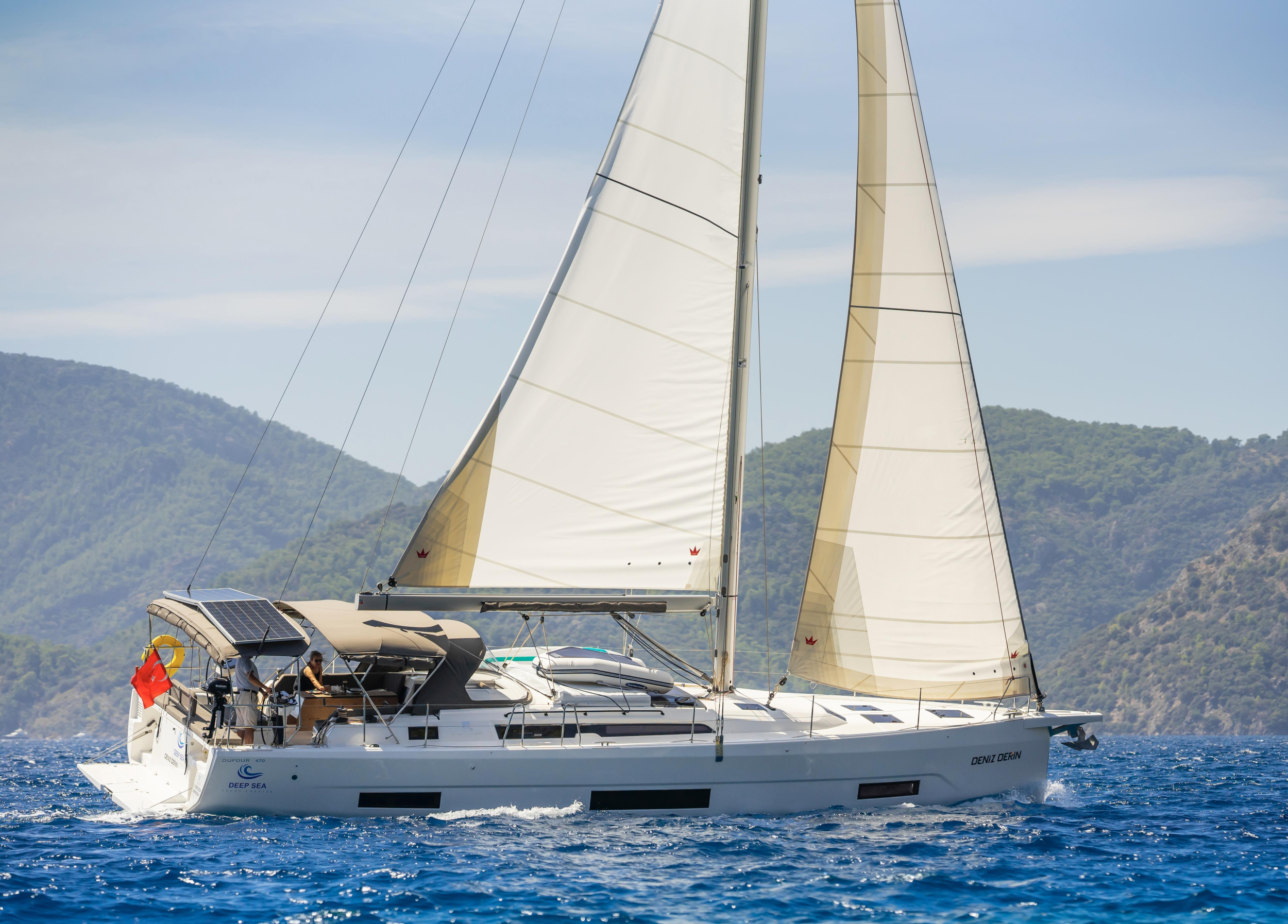 Photo #15 - Dufour 470 - 4 cab. (Deniz Derin) en Gocek - 41535