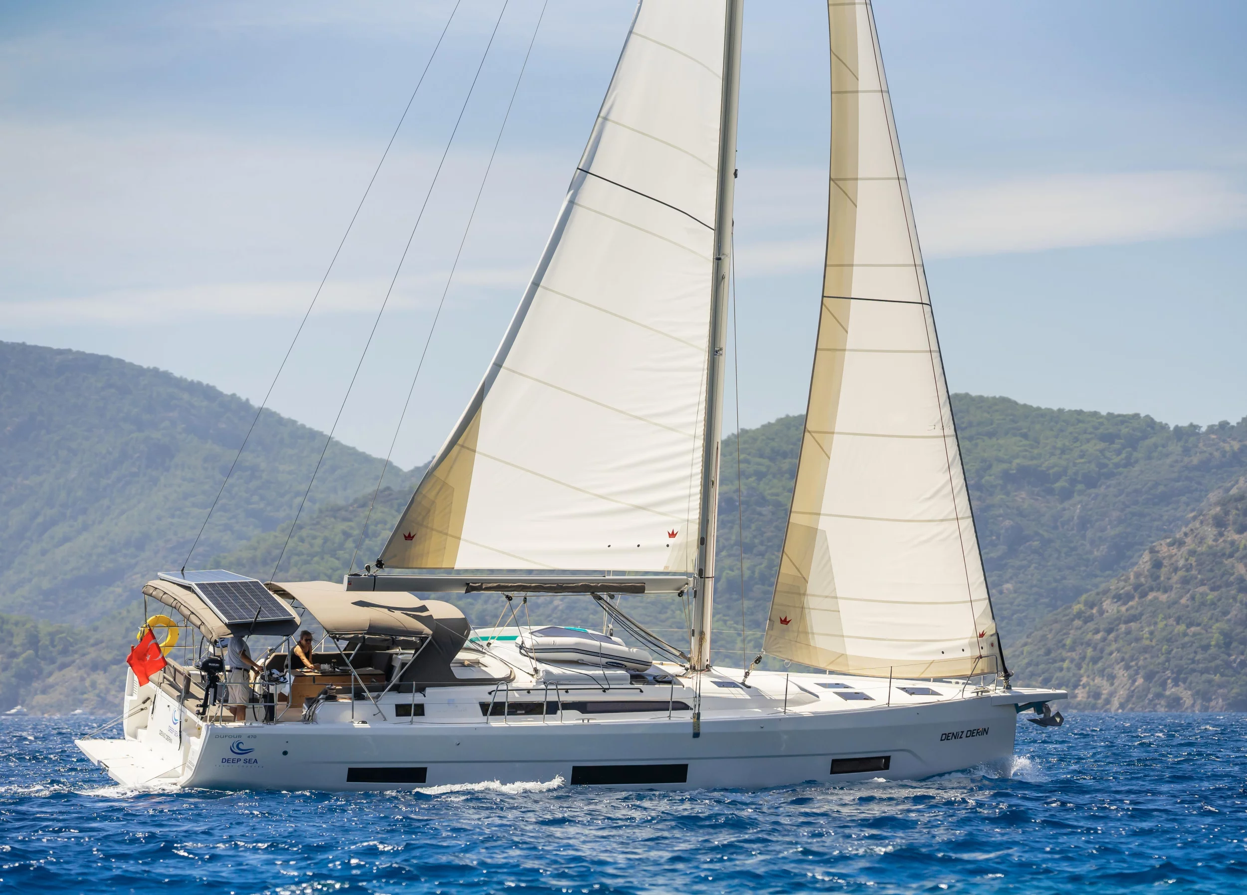 Dufour 470 - 4 cab. (Deniz Derin)  - 14