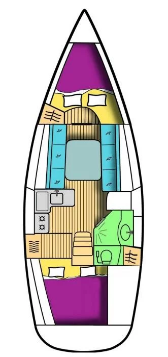 Oceanis Clipper 323 (No regrets)  - 1