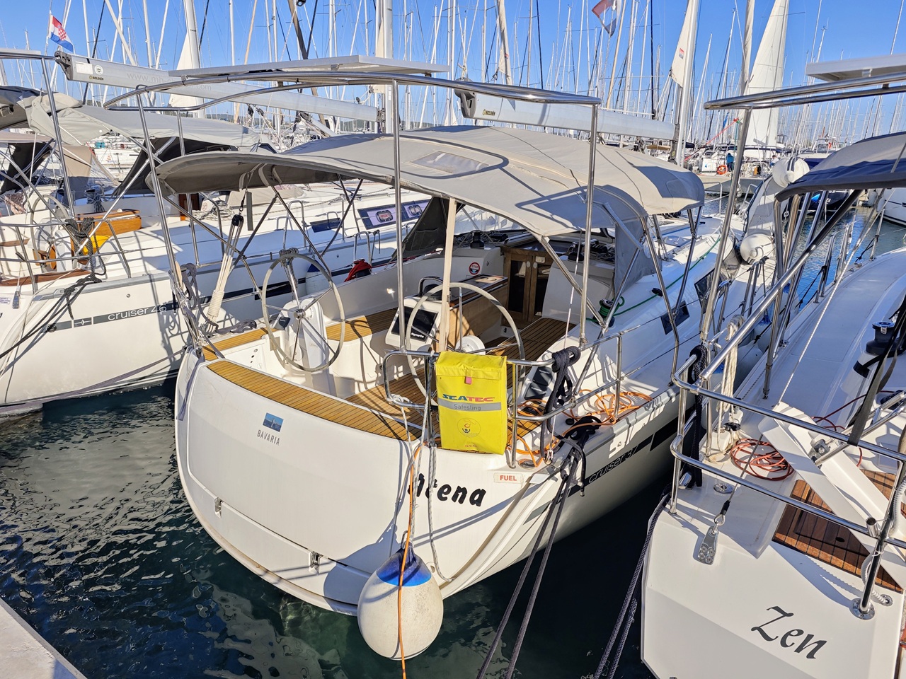 Photo #3 - Bavaria Cruiser 37 - 3 cab. (Atena) en Sukosan - 41741