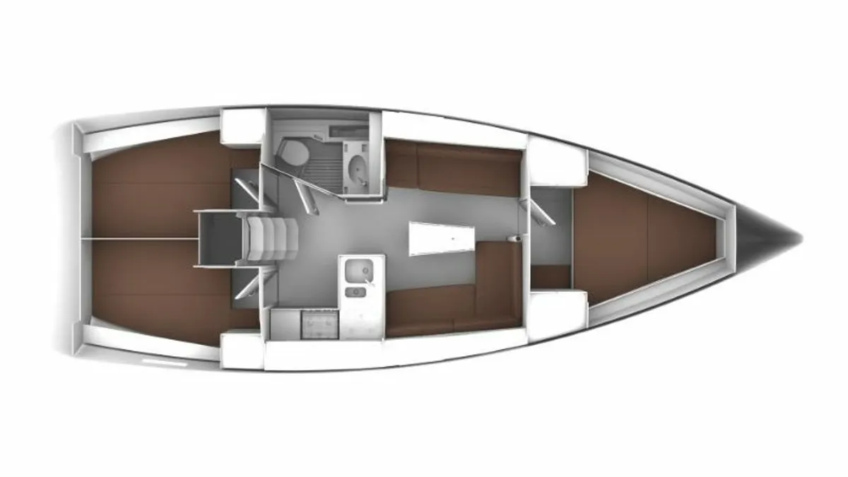 Photo #2 - Bavaria Cruiser 37 - 3 cab. (Hana) en Sukosan - 41742