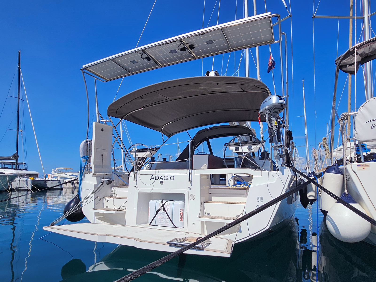 Photo #4 - Dufour 44 - 4 cab (Adagio) en Kastela - 41778