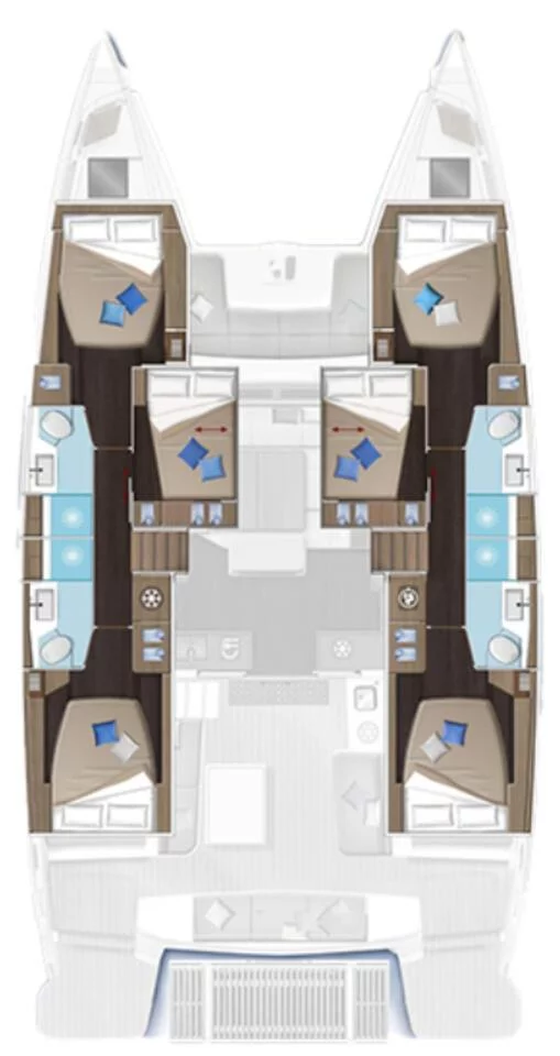 Lagoon 51 - 6 cab. (NN)  - 1