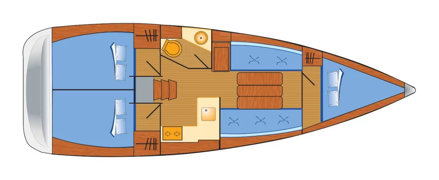 Sun Odyssey 349 (Serineh)  - 1