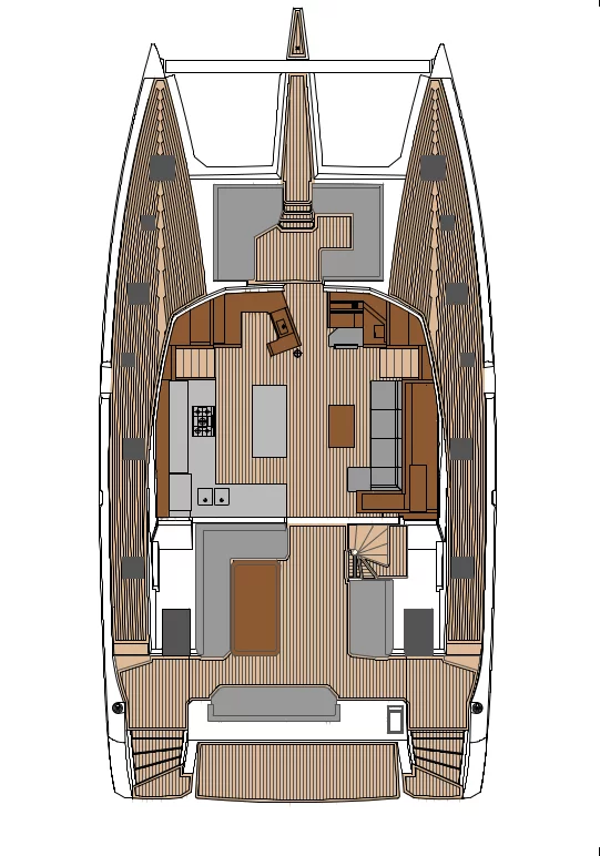 Fountaine Pajot Samana 59 (Plus 10)  - 3