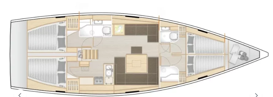 Hanse 458 (FoxTrot)  - 1