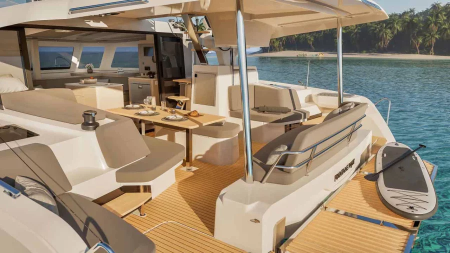 Fountaine Pajot New 41 Quatuor 4 (no name)  - 8