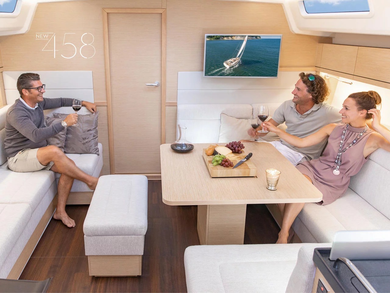 Hanse 458 - 3 cab. (Tortuga)  - 7