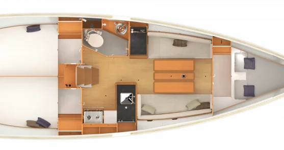 Sun Odyssey 349 (DNA)  - 5