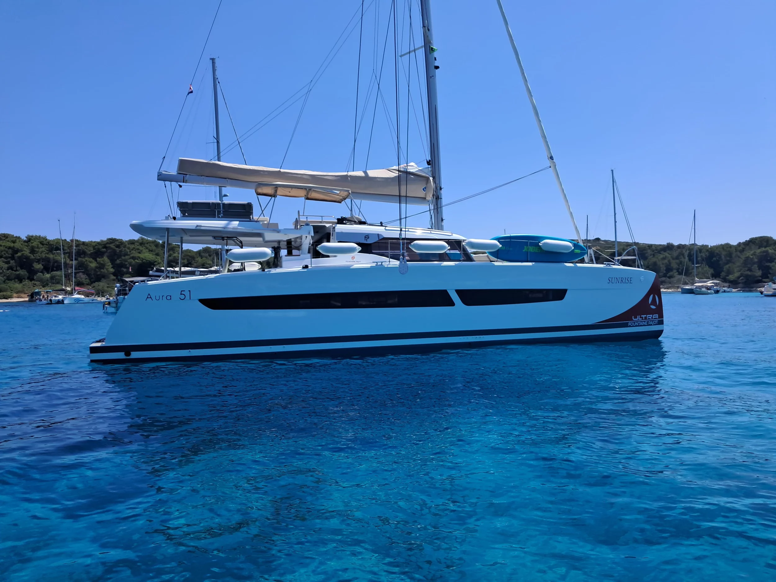 Fountaine Pajot Aura 51 - 5 + 1 cab. (Sunrise)  - 2