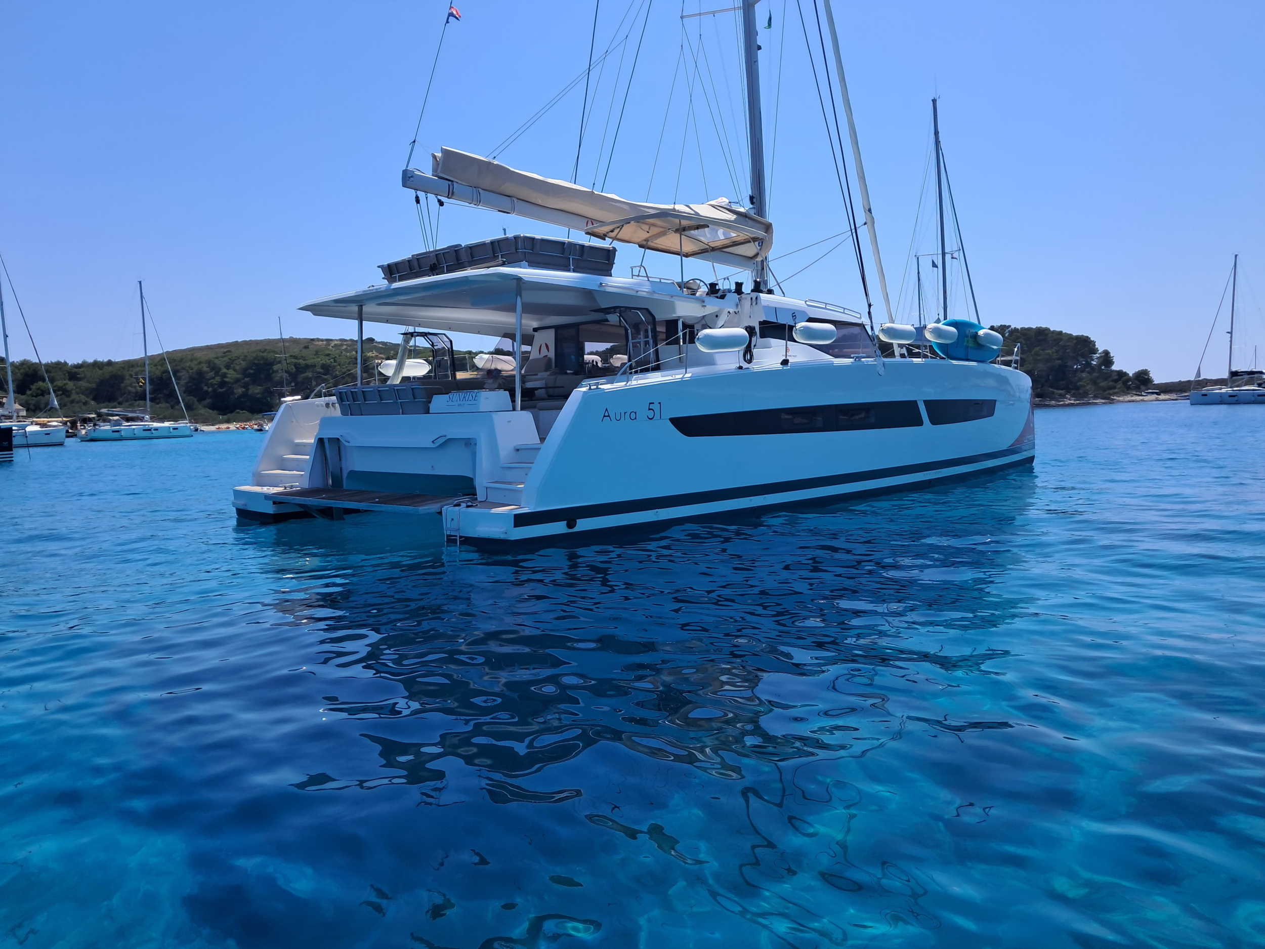 Photo #4 - Fountaine Pajot Aura 51 - 5 + 1 cab. (Sunrise) in Trogir - 41904