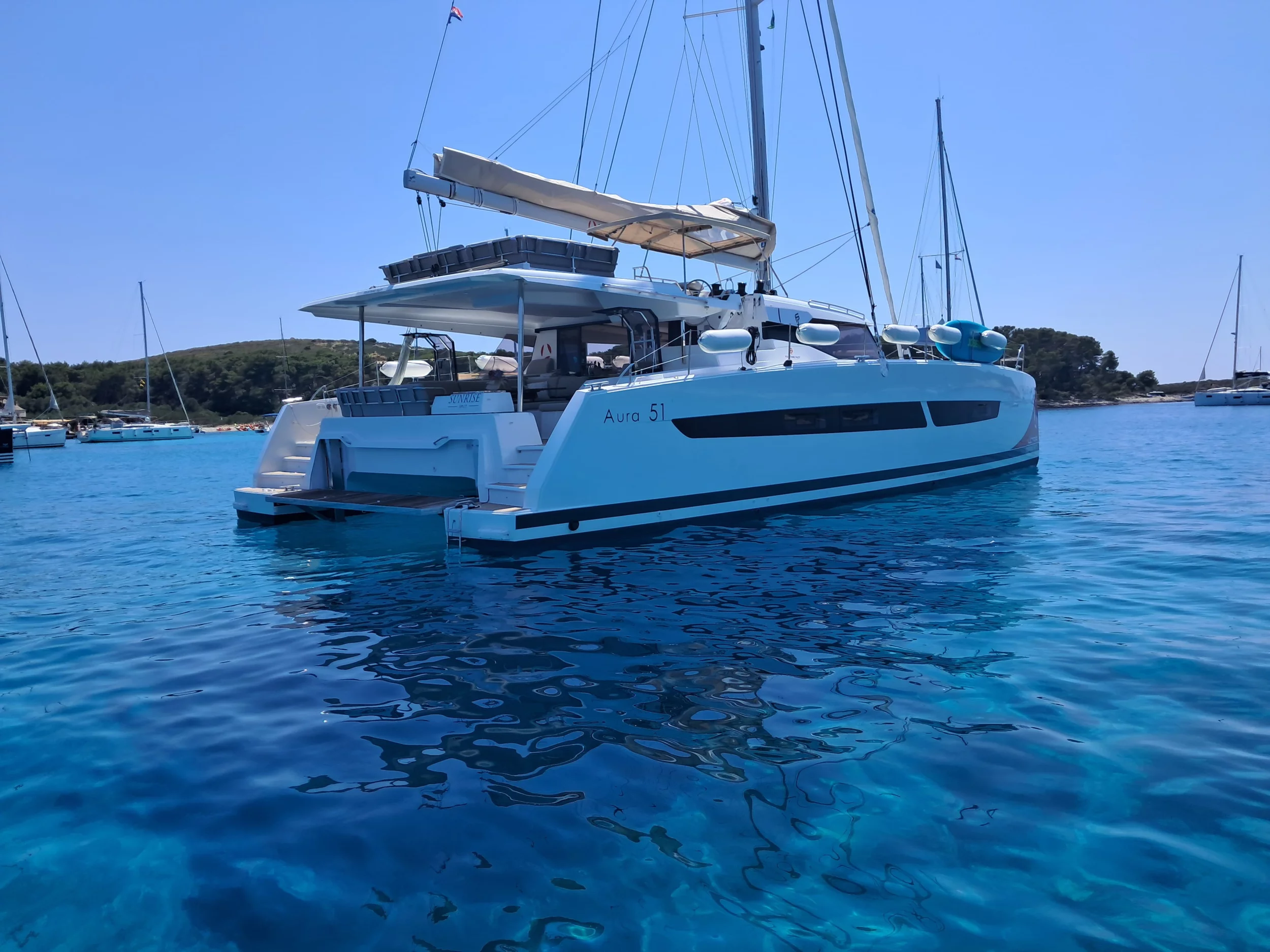 Fountaine Pajot Aura 51 - 5 + 1 cab. (Sunrise)  - 3