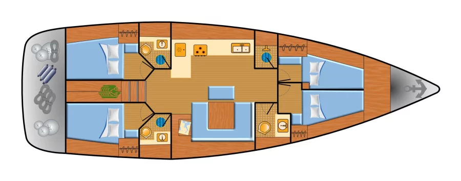 Bavaria Cruiser 45 - 4 cab. (Eva)  - 1